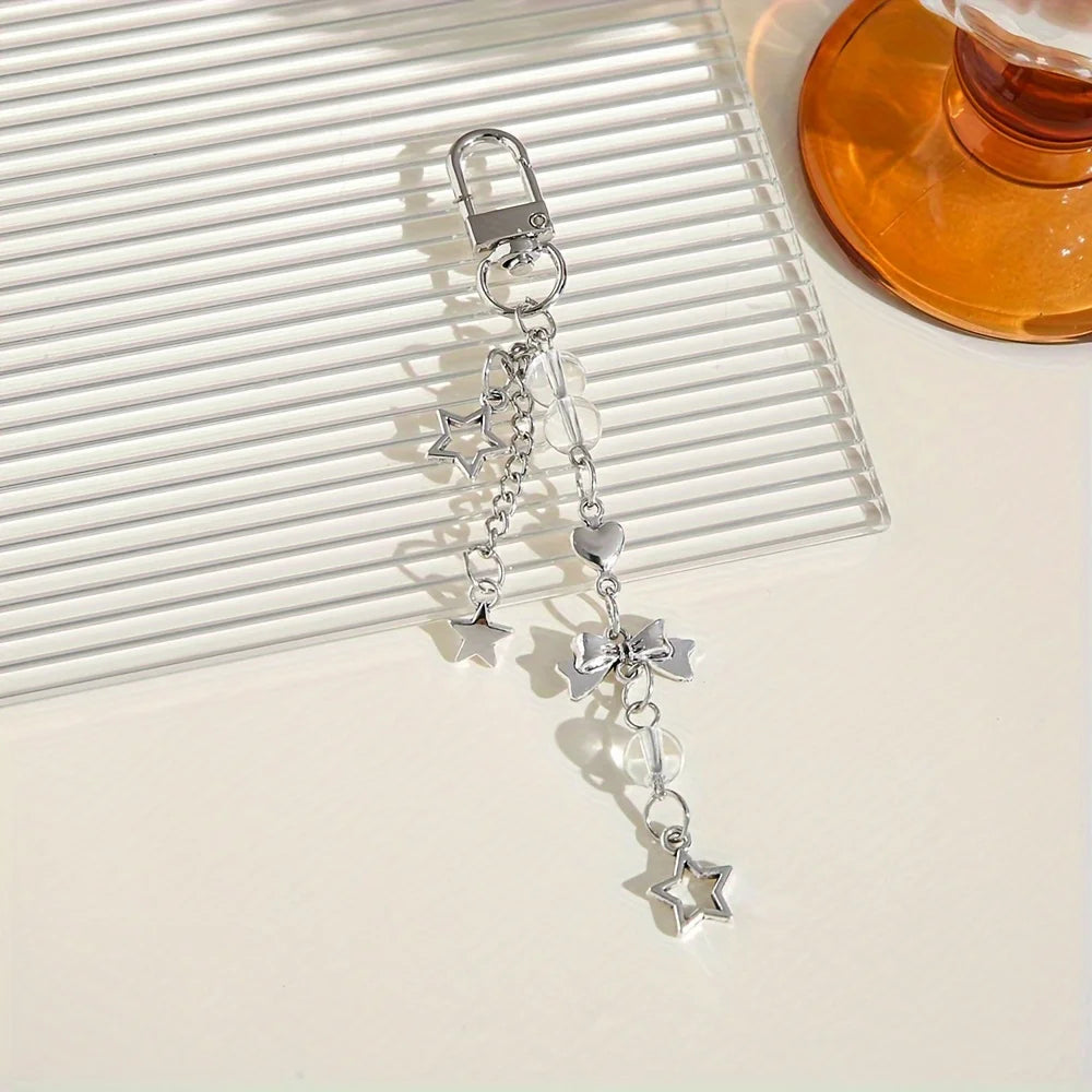 Bow & Star Phone Charm