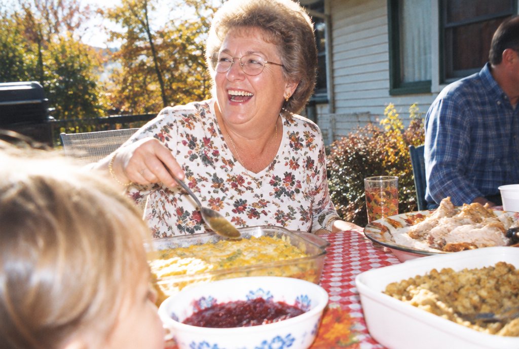 thanksgiving at grandma's — shot on Pixie